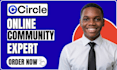 setup circle so online community do circle online course setup circle so website