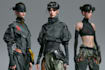 cyberpunk female character desing