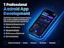 develop a professional native android app using kotlin