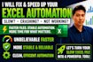 fix and speed up your excel automation