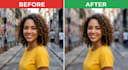 professionally blur photo background and edges