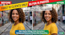 professionally blur photo background and edges