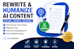 rewrite ai or plagiarized content into original articles