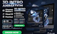 design a stunning 3d intro animation with cinematic visual effects