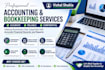 professional bookkeeping, accounting and financial data entry in excel
