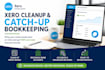 clean up and catch up your xero bookkeeping
