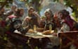 paint dnd character and dnd party character art