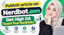 do guest post backlinks, publish article, tech guest post, press releases