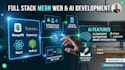 develop full stack mern web app with ai integration
