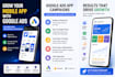 run google ads app campaigns for user acquisition and installs