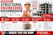 provide structural engineering drawings and calculations with detailing