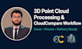clean, register, mesh, and convert your 3d point cloud data in cloudcompare