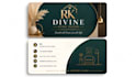 create modern and clean business card