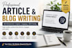 provide professional writing and traslation services