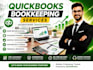 do quickbooks online bookkeeping, cleanup, and reconciliation