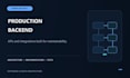 build a production rest API or backend integration