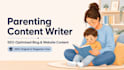 write engaging parenting blog articles and content