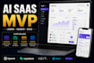 build ai saas mvp, startup web app and full stack ai software