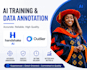 do handshake and outlier ai training for you