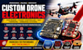 design custom drone pcb, flight controller, esc, firmware and embedded systems