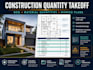 prepare construction quantity takeoff and bill of quantities