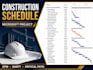 create a construction schedule in microsoft project