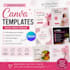 design editable canva instagram post and carousel templates