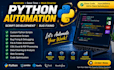 automate tasks using python scripts and fix python code