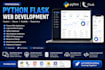 develop a professional python flask web application
