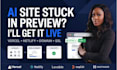 deploy your website to vercel or netlify with custom domain setup