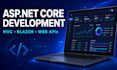 develop asp net core web application with sql server
