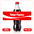 create a custom coke bottle label