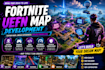 create a professional fortnite uefn map and game experience