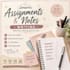 create assignments for any subject professionally