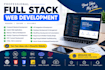 build a responsive full stack web application using react node