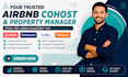 provide expert co hosting for airbnb, vrbo, and booking com
