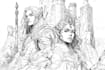 draw fantasy art and concept art sketch