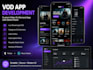 develop a custom ott vod streaming app with admin panel