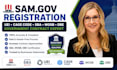 do sam gov registration, uei, cage code, sba, wosb, dbe, government contract
