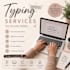 can do fast copy typing and image to text professionally
