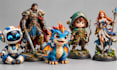design and paint your 3d model for multicolor 3d printing