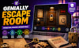 design an interactive genially escape room for education and training