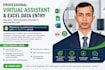 be your hospitality virtual assistant and excel data entry expert