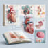design scientific, medical illustrations and diagrams