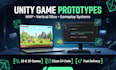 be your unity developer for game prototypes, mvps, and vertical slices