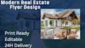 design a modern real estate flyer for your property