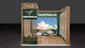 create 3d exhibition stall and event stage visualization