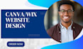 design redesign or convert your canva website to wix
