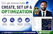 do google business profile create, gmb setup and verification