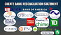 bank statement bank statement PDF to editable format